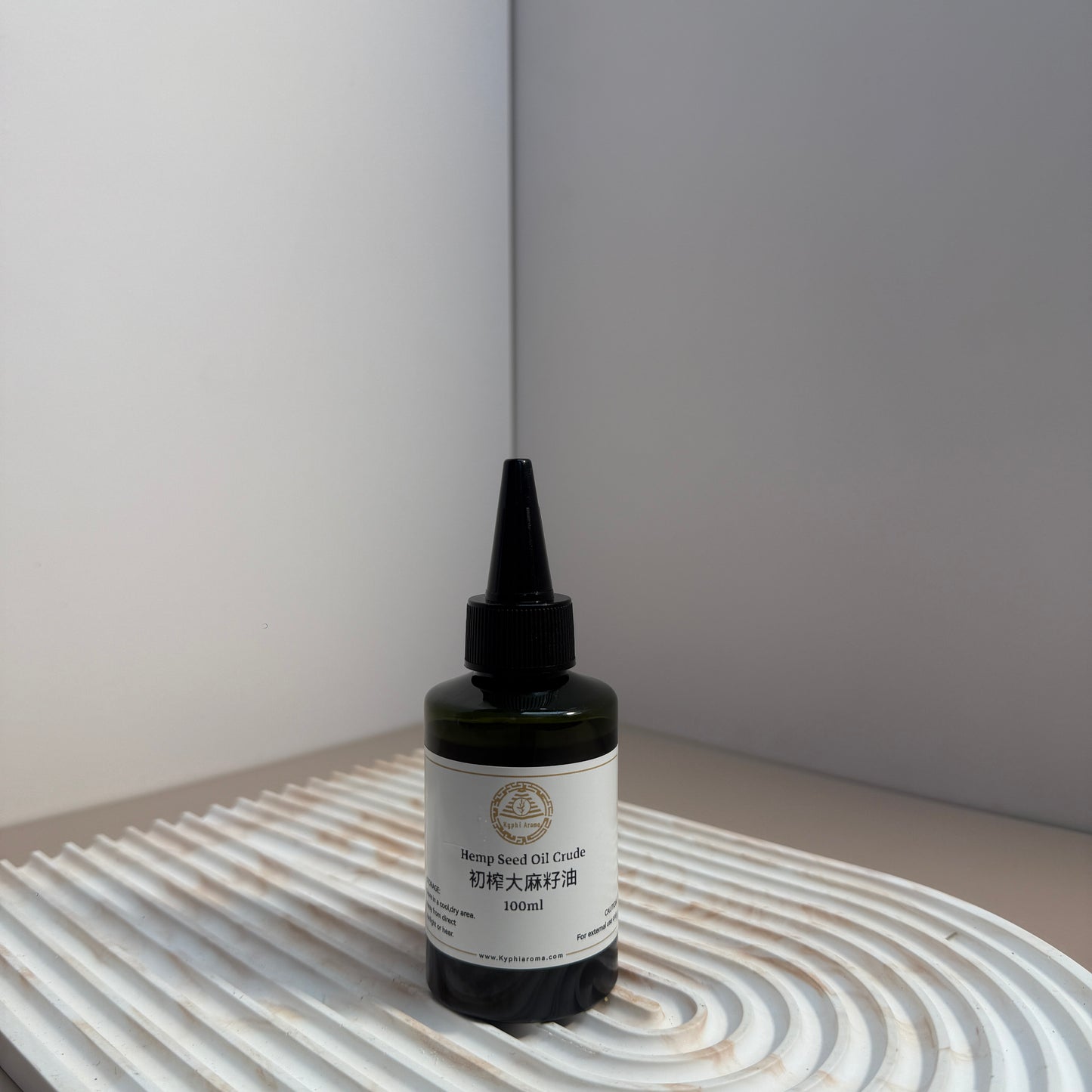 Virgin hemp seed oil