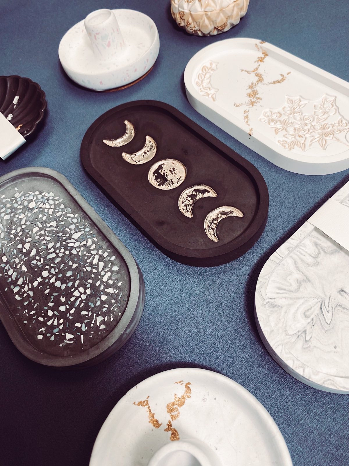 石膏多用途碟子