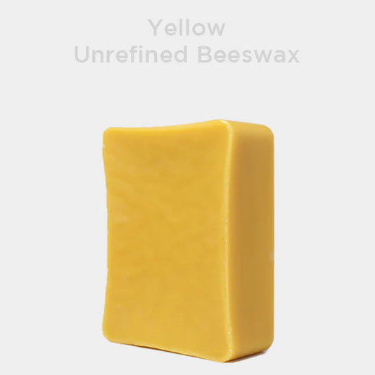 黃色未精製蜂蠟