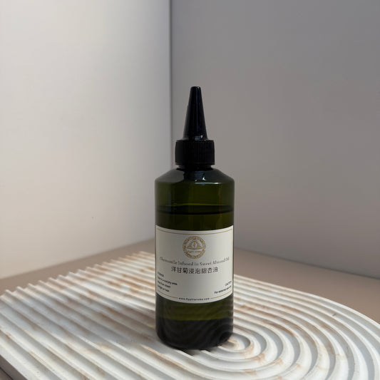 洋甘菊浸泡山茶花油