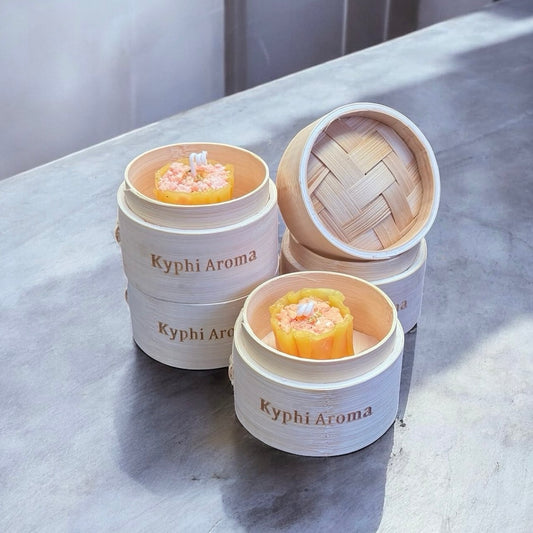 Hong Kong-style siu mai candles
