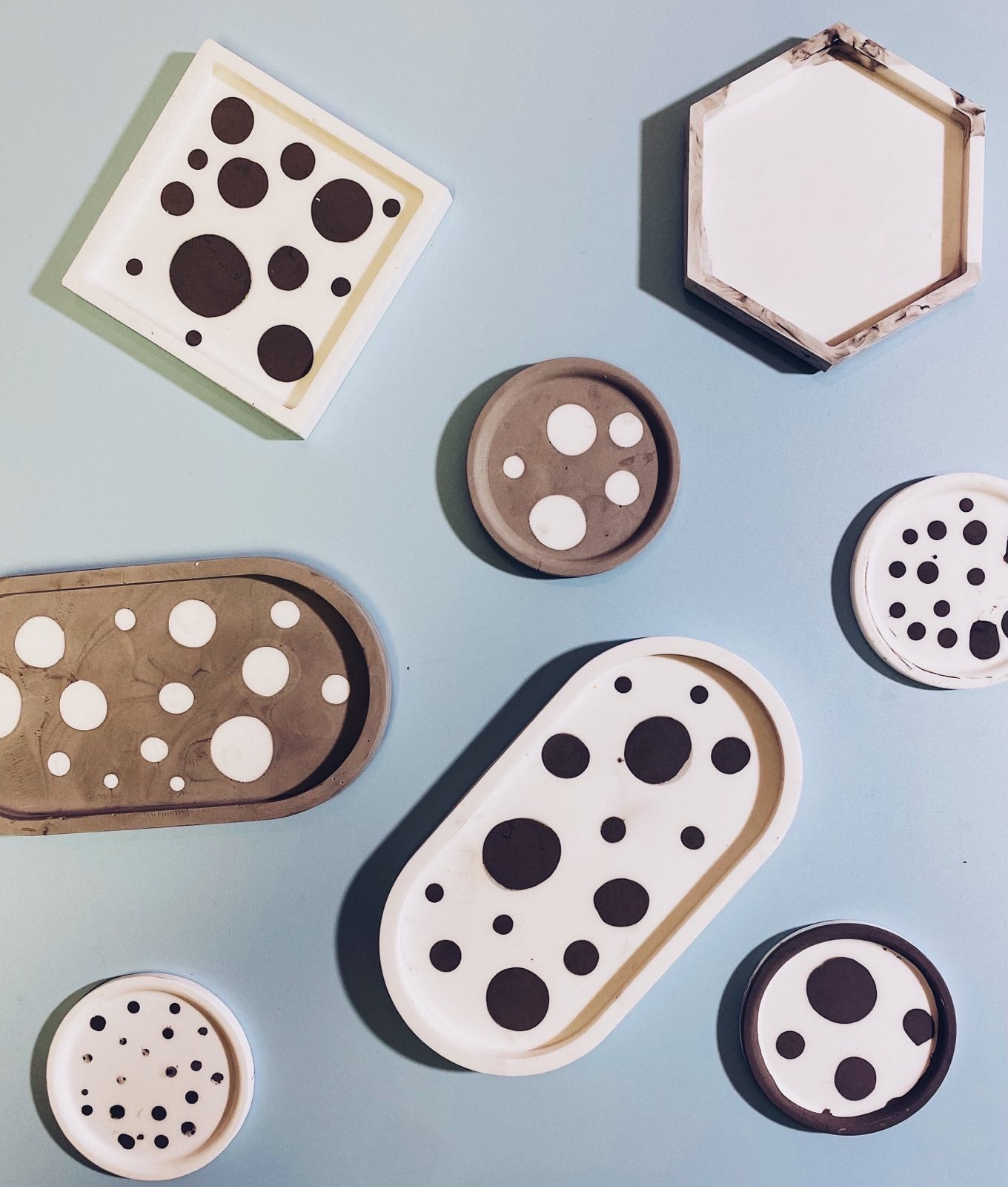 石膏多用途碟子