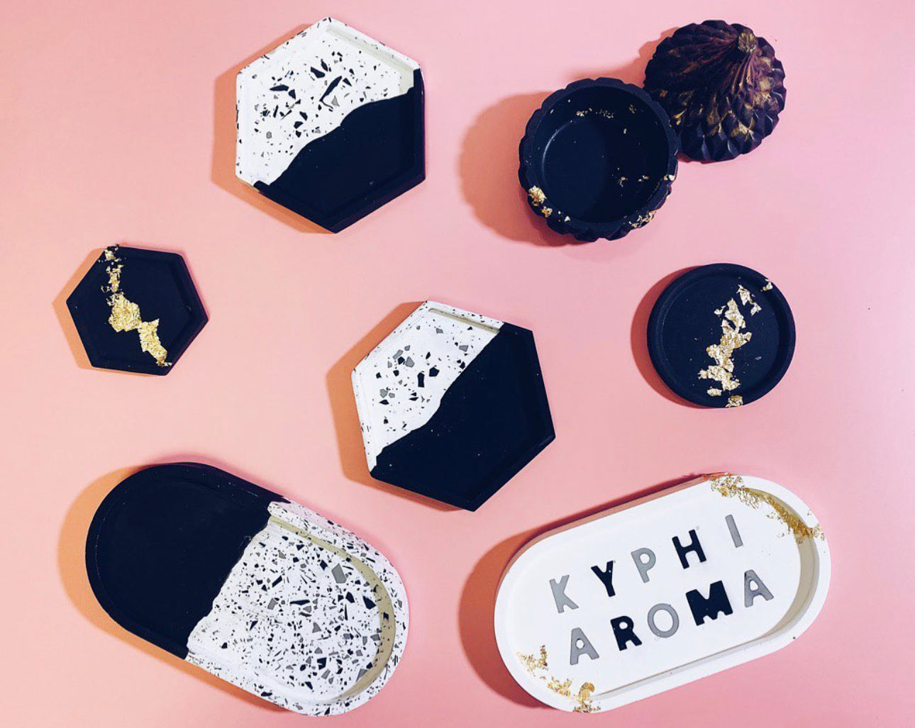 石膏多用途碟子