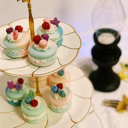 Macaron Candles
