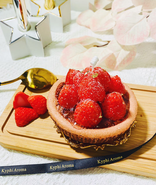 Fruit tart candles