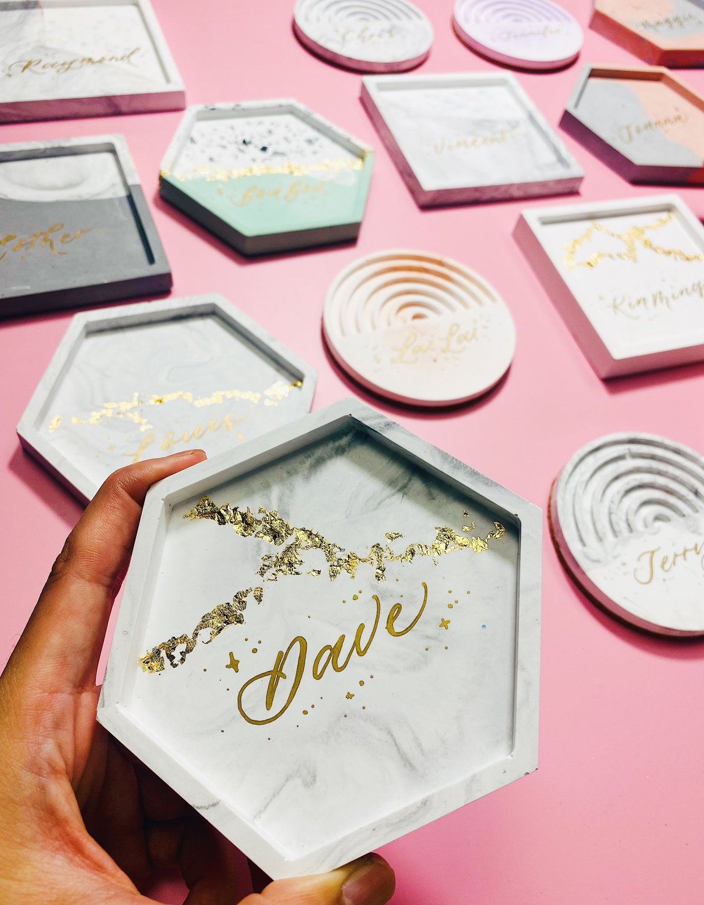 石膏多用途碟子