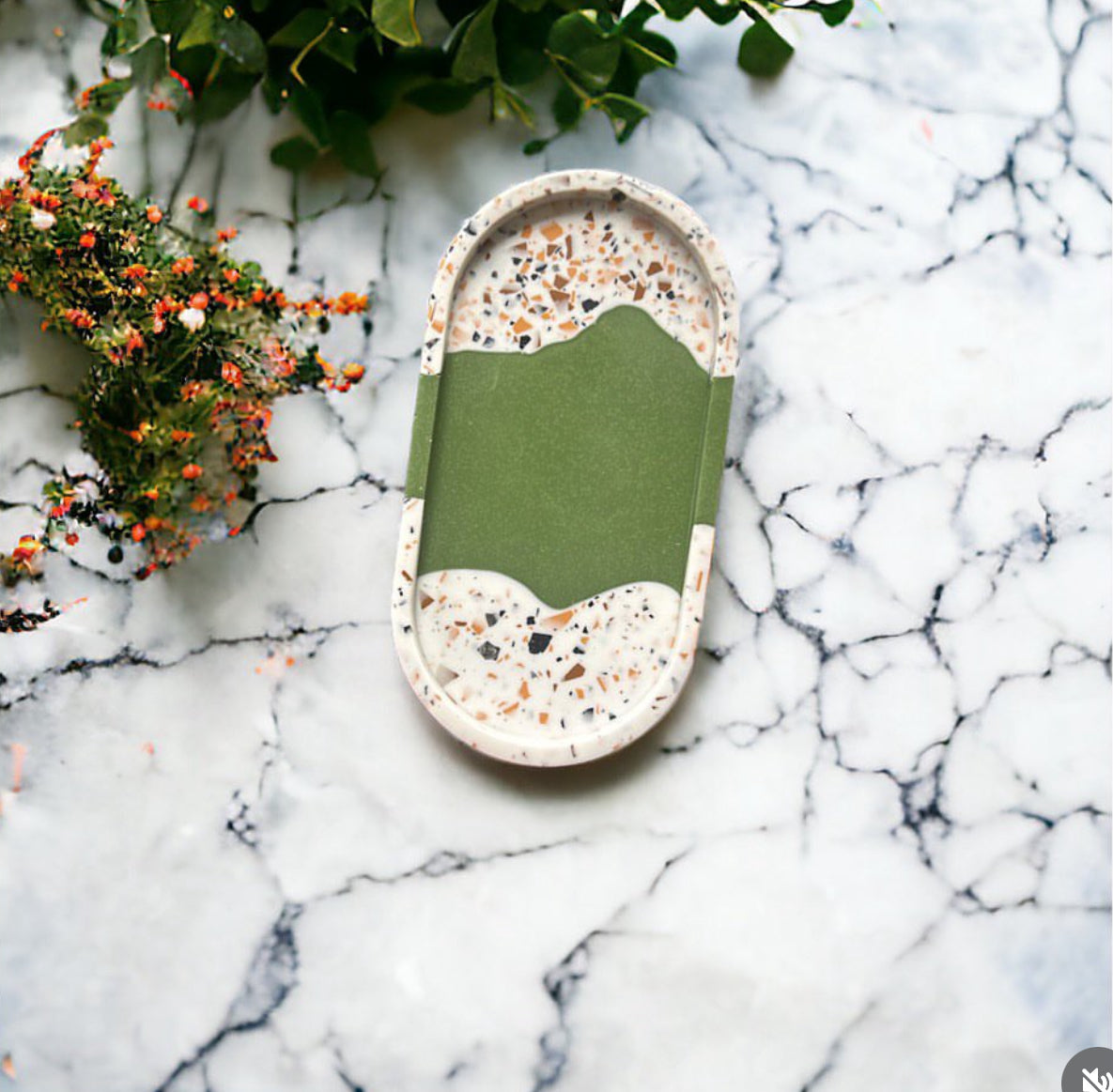 石膏多用途碟子